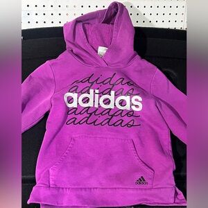Adidas Purple Youth Sweatshirt Small